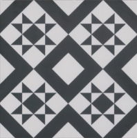 GS-D4885 PATTERNED GEOMETRIC BLACK